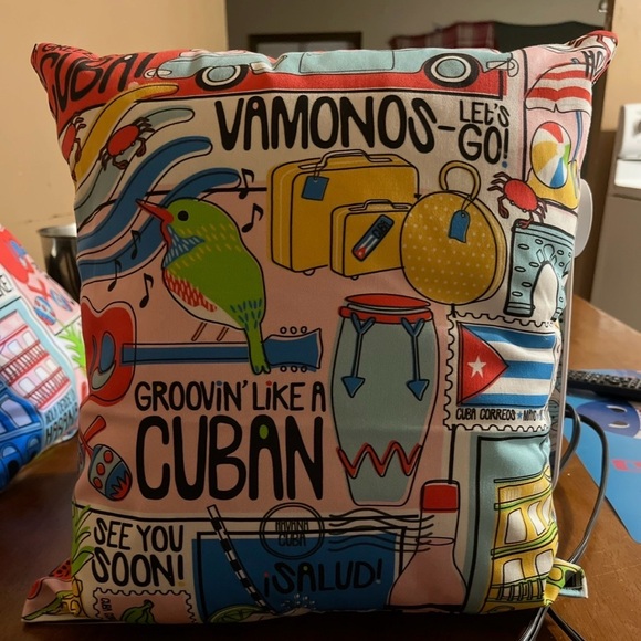 Handmade Other - Handmade Cuban Themed Decorative Pillow